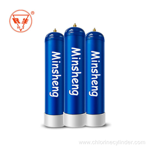 Laughing gas bottle for cream charger gas tank